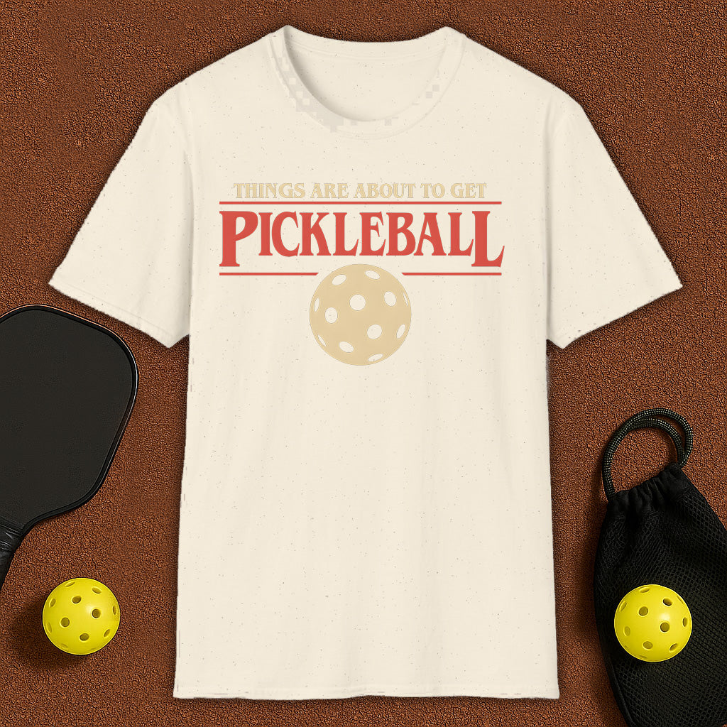 Stranger Things of Pickleball T-Shirt
