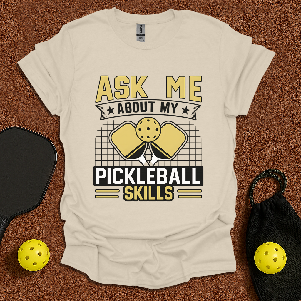 Ask Me about pickleball T-Shirt