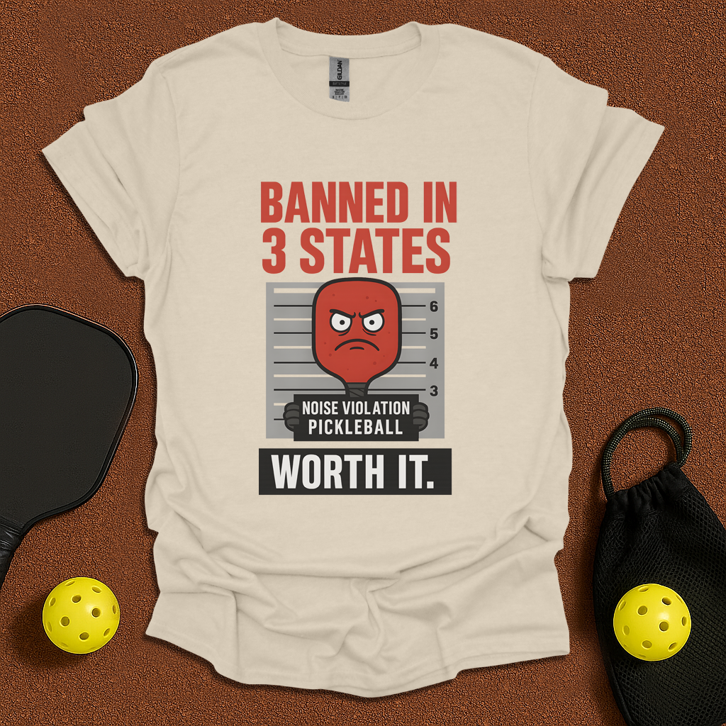 Noice Violation Pickleball T-Shirt
