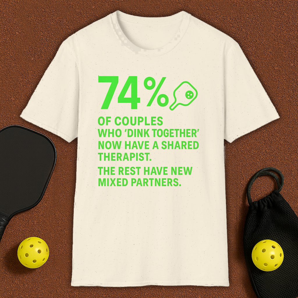 Couples Who Dink Need Therapist Pickleball T-Shirt