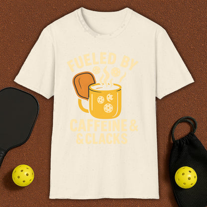 Fueled by Caffeine & Clacks T-Shirt
