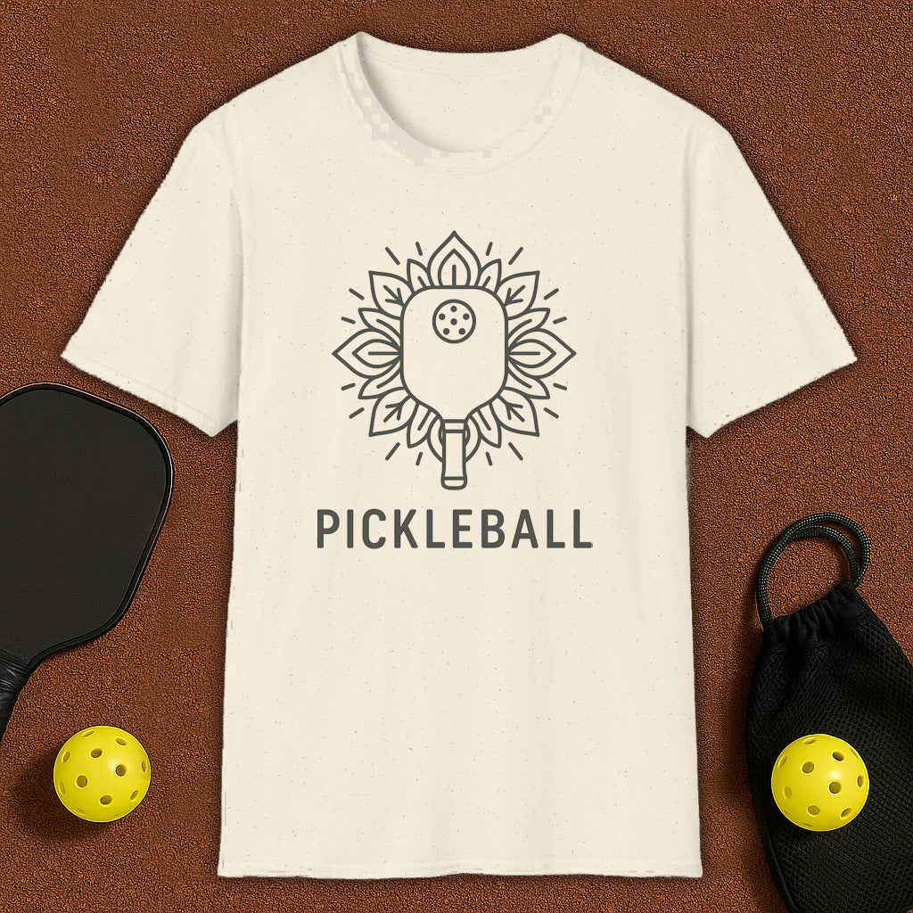Padle Mandala Yoga Pickleball T-Shirt