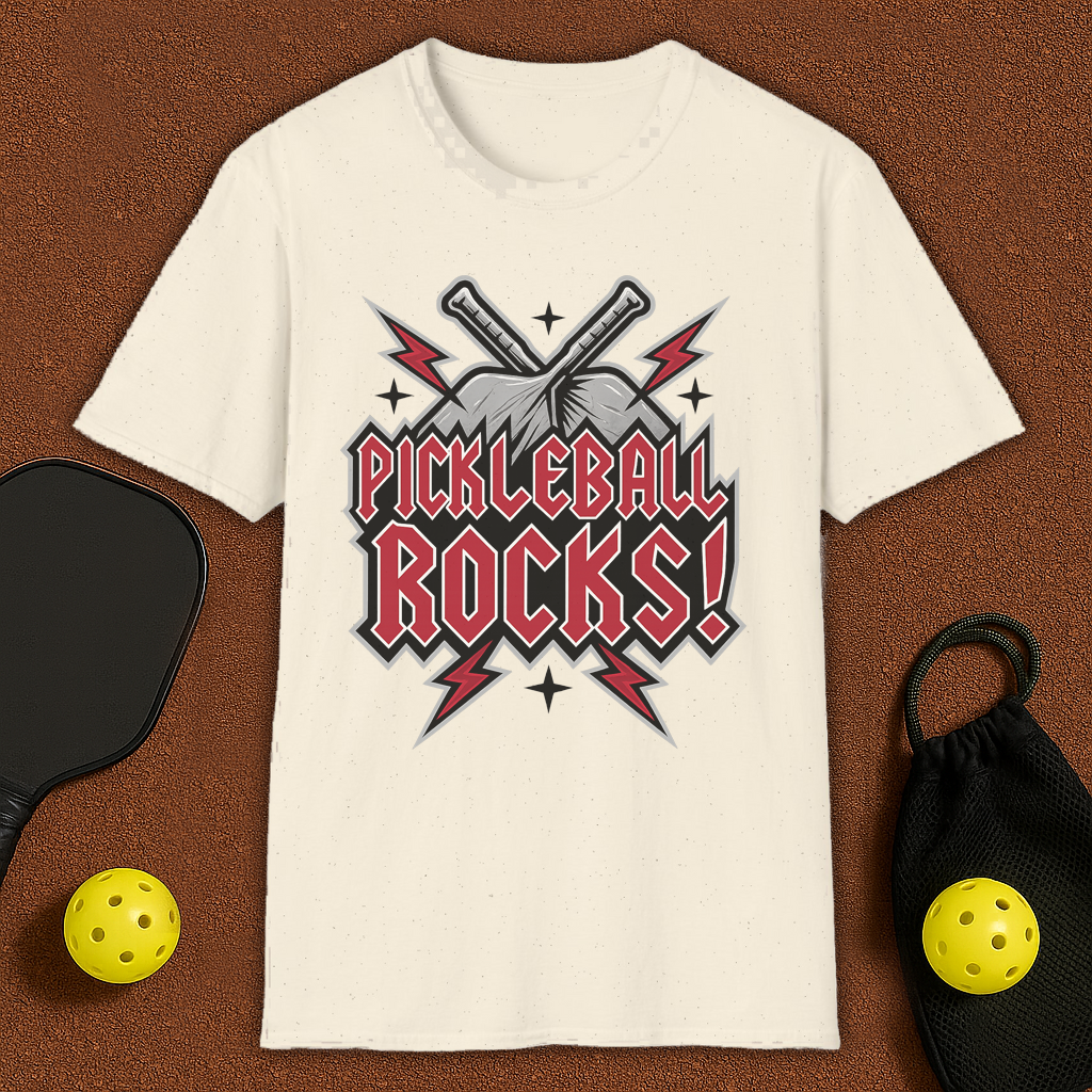 Pickleball Rocks! T-Shirt