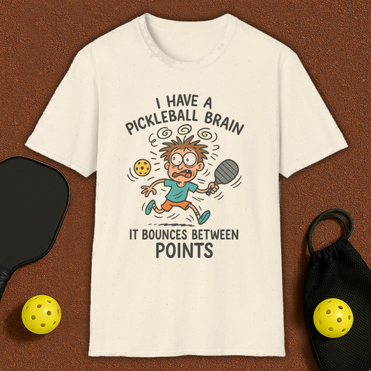 Brain Fog Pickleball T-Shirt