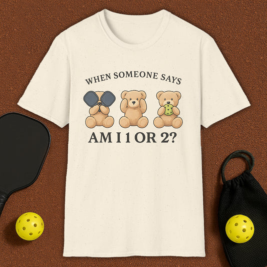 Cute Teddy Pickleball T-Shirt