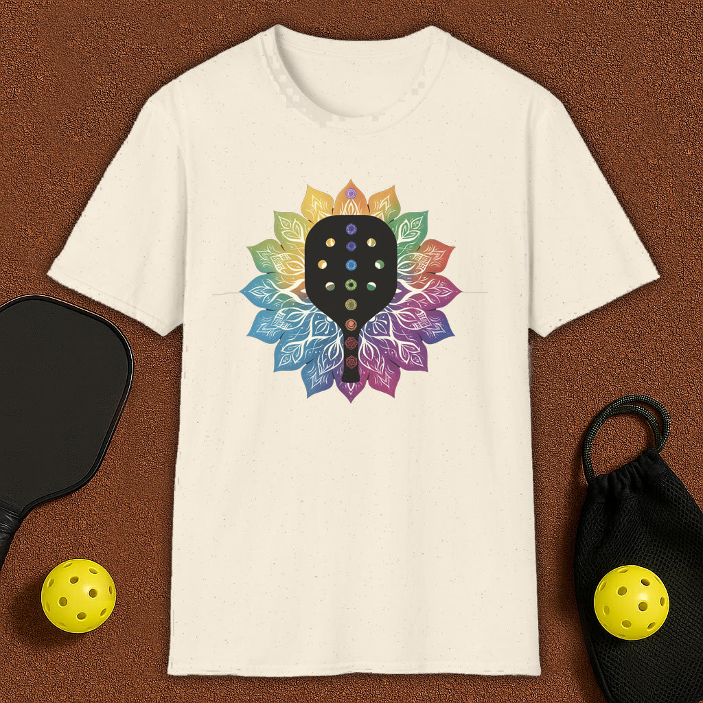 Meditaion Mandala Yoga Pickleball T-Shirt