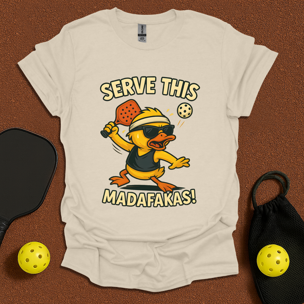 Serve This! Pew Pew  T-Shirt