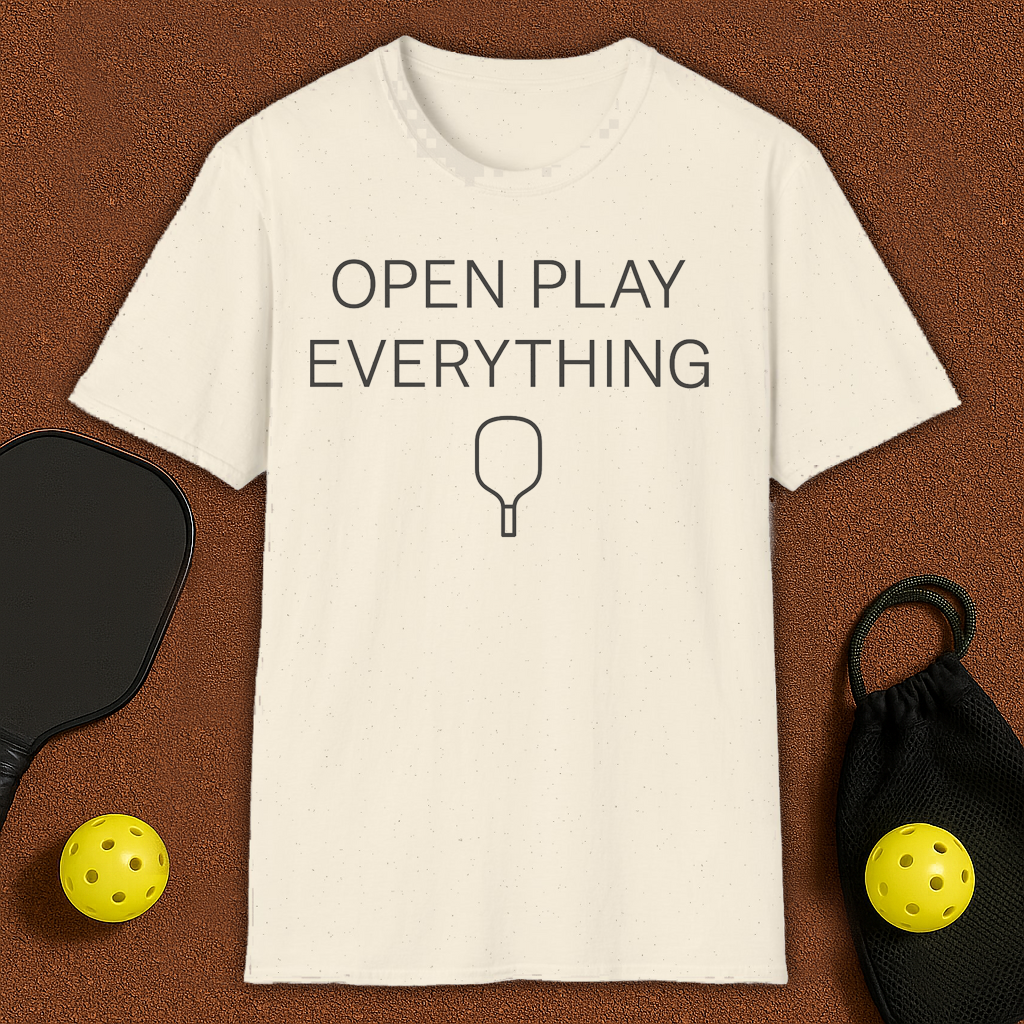 Open Play Pickleball T-Shirt