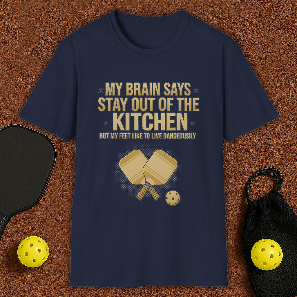 Brain Of Pickleball T-Shirt