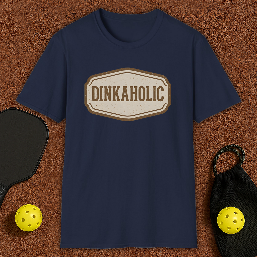 Dinkaholic Pickleball T-Shirt