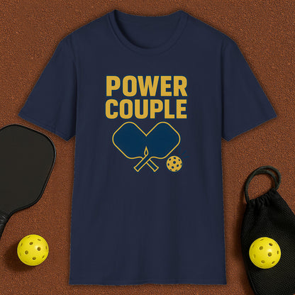 Power Couple Pickleball T-Shirt
