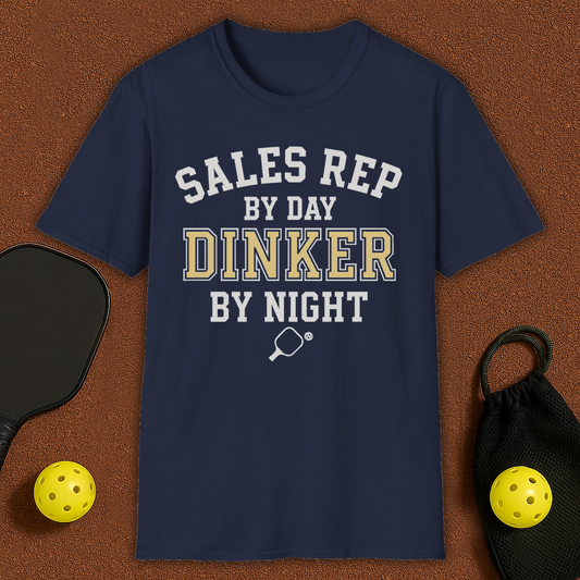 Salesman Dinker Pickleball T-Shirt