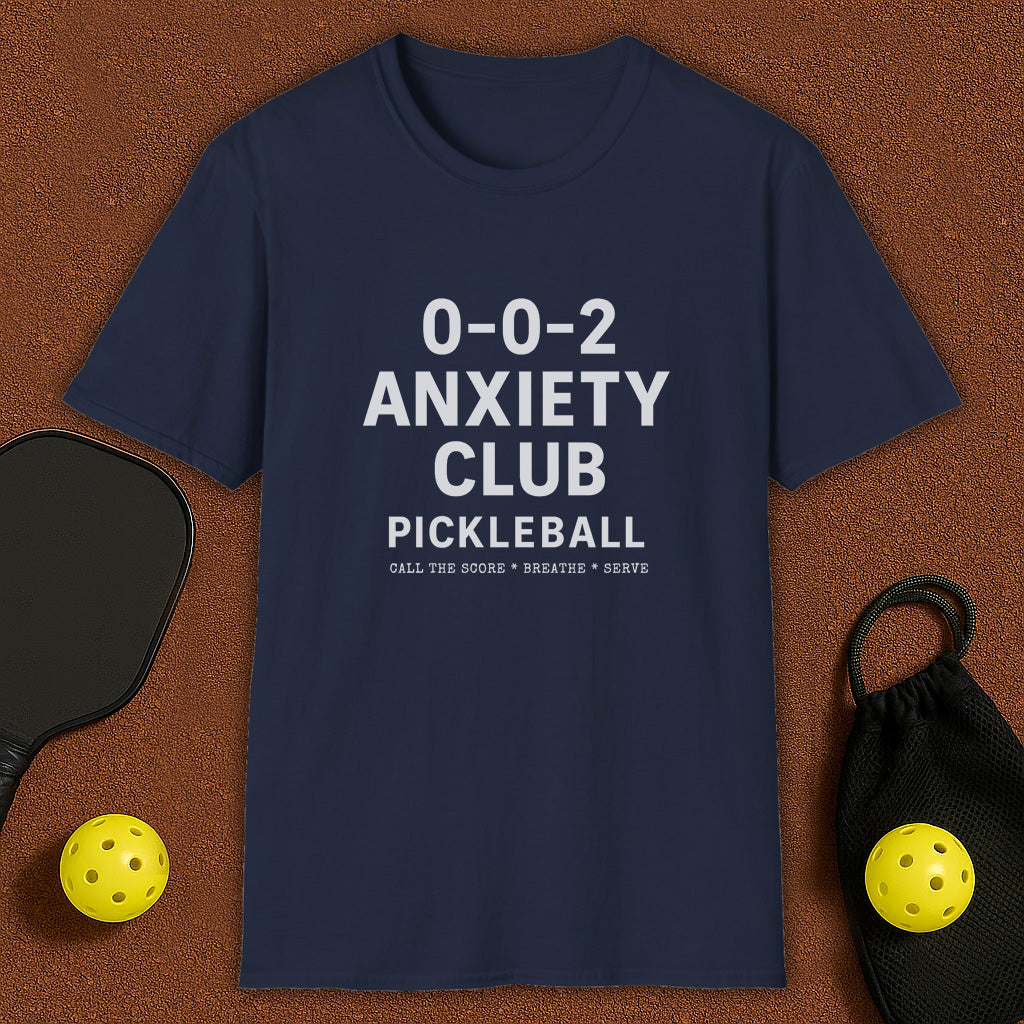 ANXIETY CLUB Pickleball T-Shirt