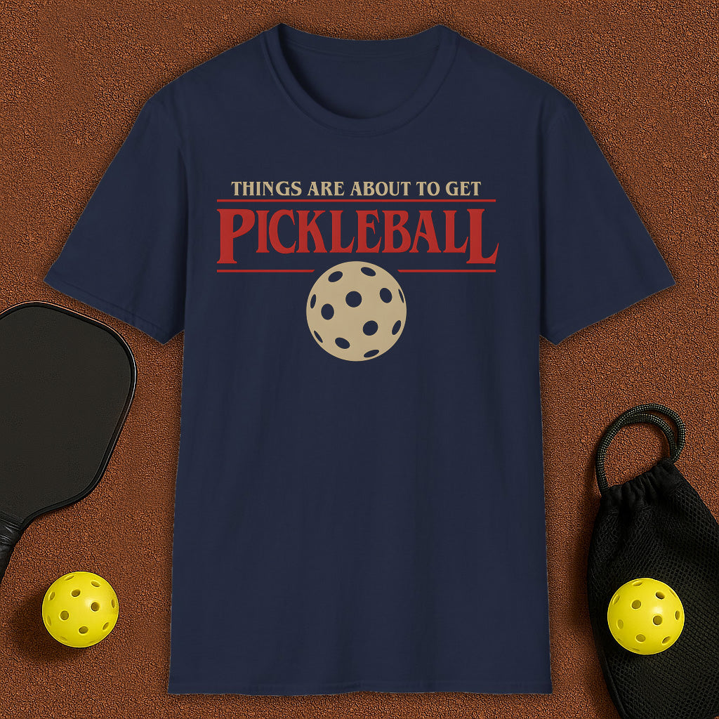 Stranger Things of Pickleball T-Shirt