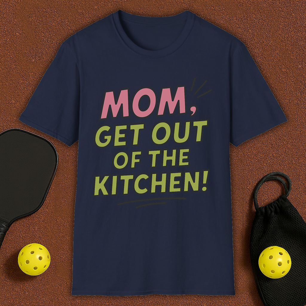 Pickleball Mom Off The Kitchen T-Shirt