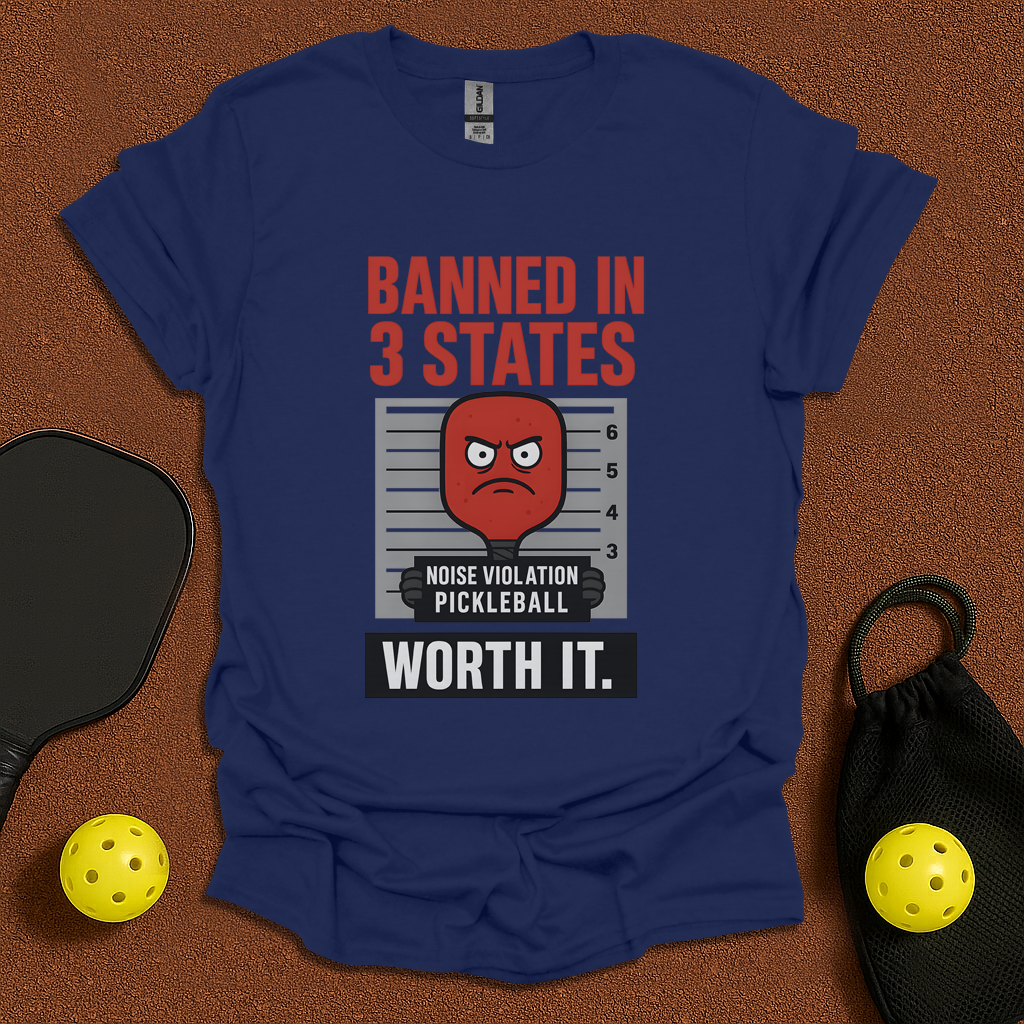 Noice Violation Pickleball T-Shirt