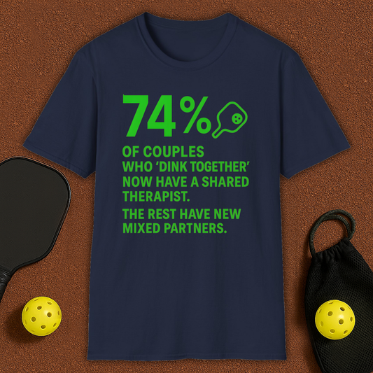 Couples Who Dink Need Therapist Pickleball T-Shirt