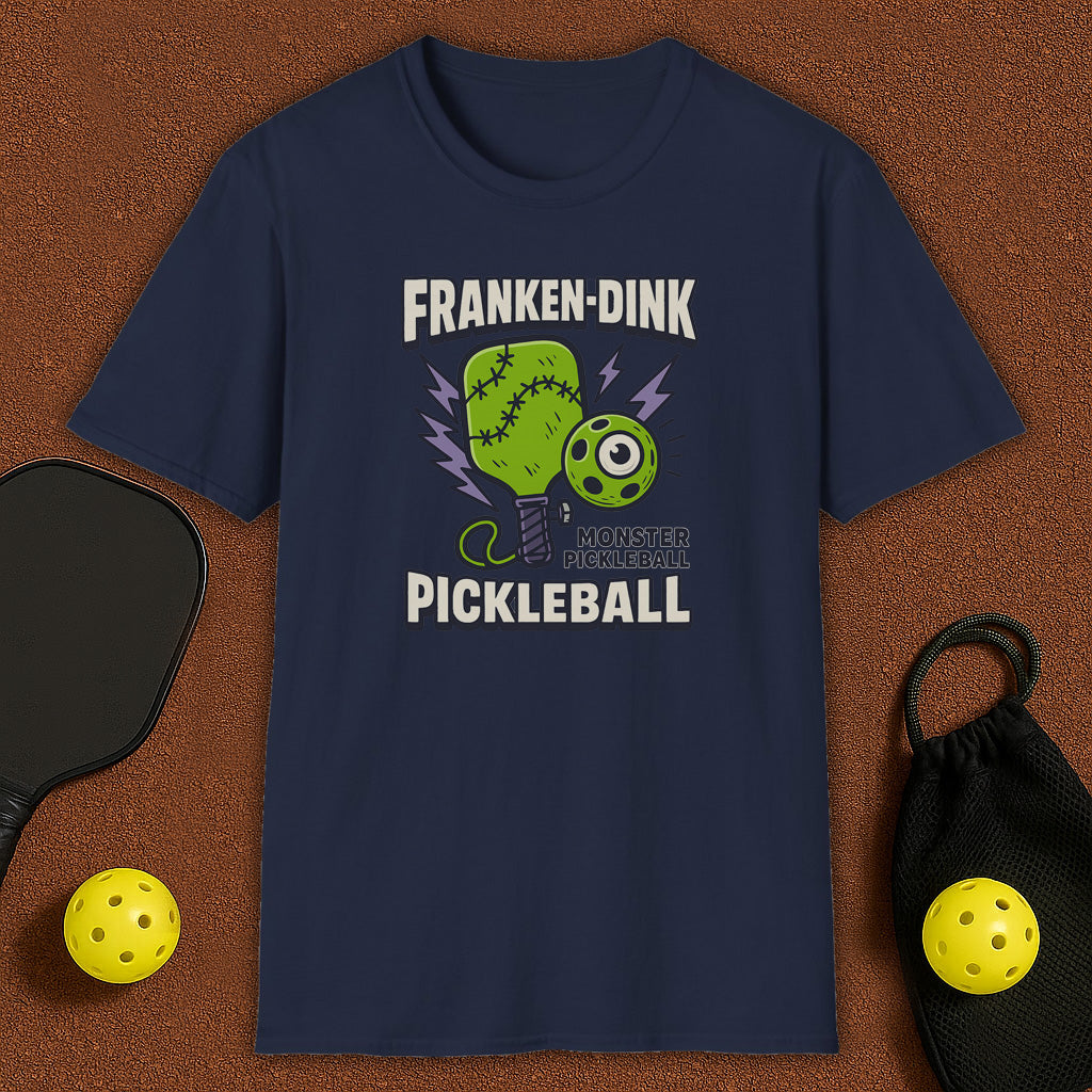 Franken Dink Haloween Pickleball T-Shirt