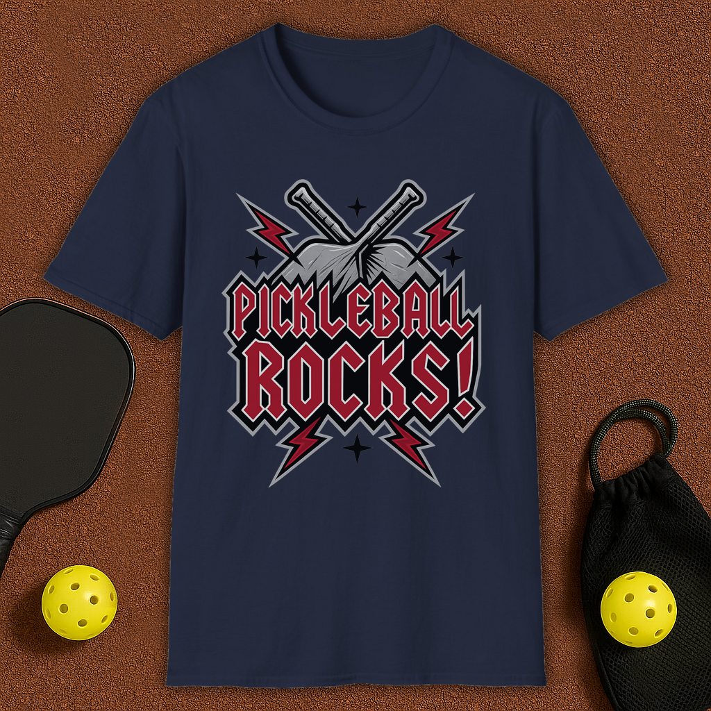 Pickleball Rocks! T-Shirt