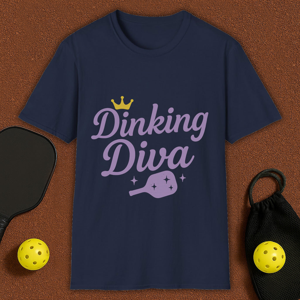 Dinking Diva Pickleball T-Shirt
