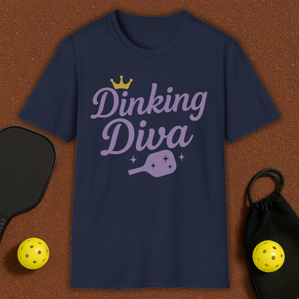 Dinking Diva Pickleball T-Shirt