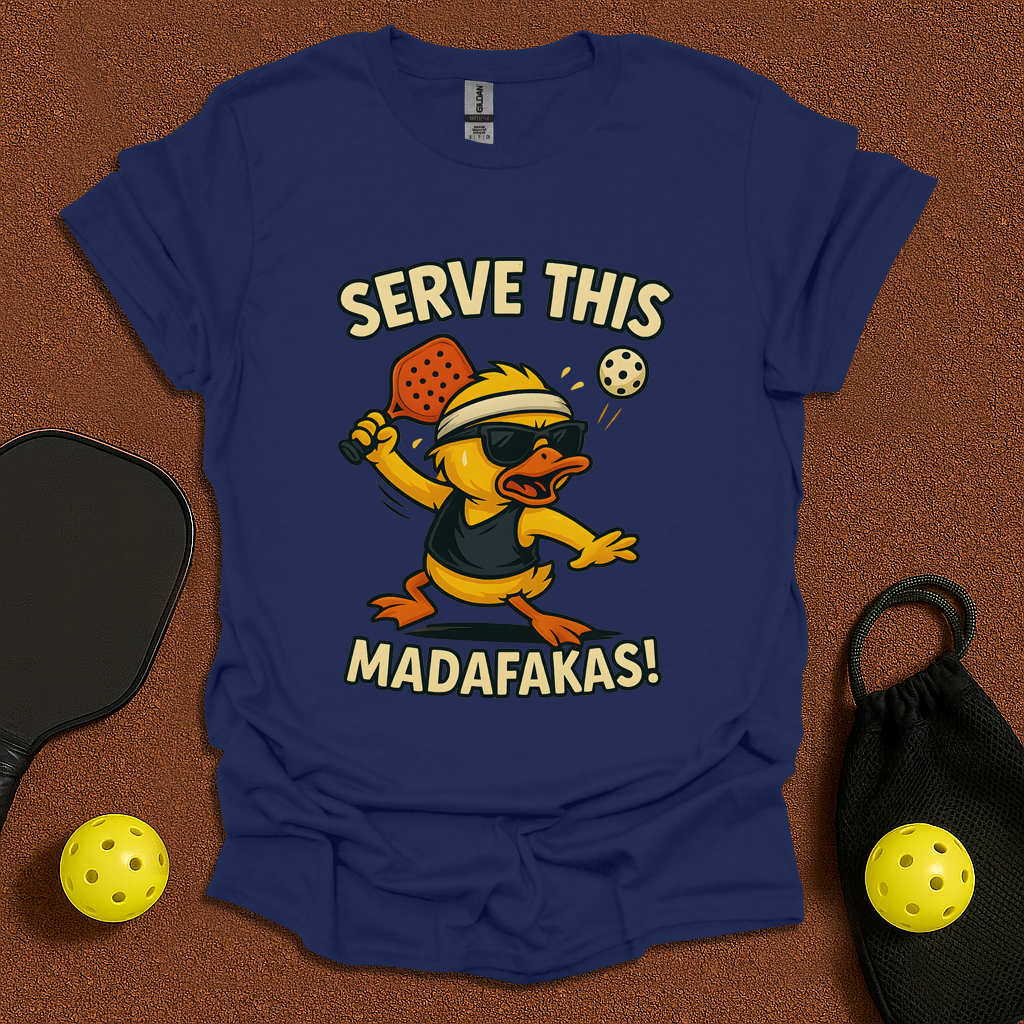 Serve This! Pew Pew  T-Shirt