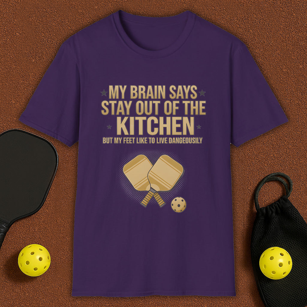 Brain Of Pickleball T-Shirt