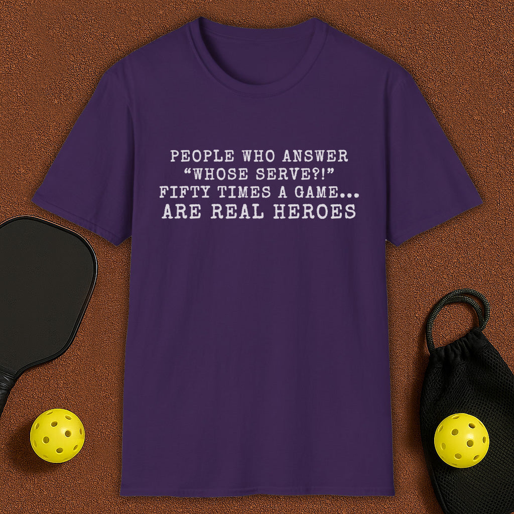 Real Heroes Of Pickleball T-Shirt