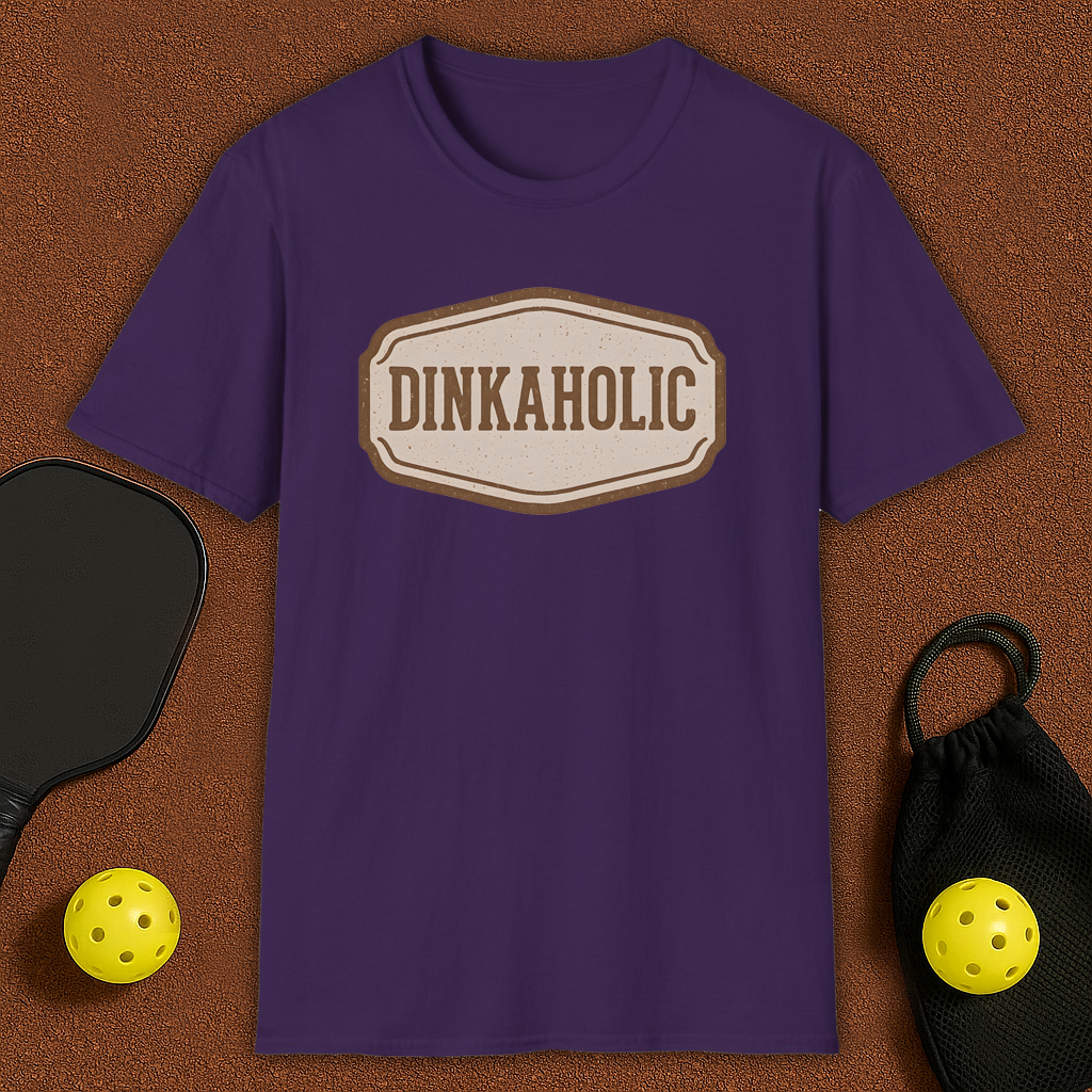 Dinkaholic Pickleball T-Shirt