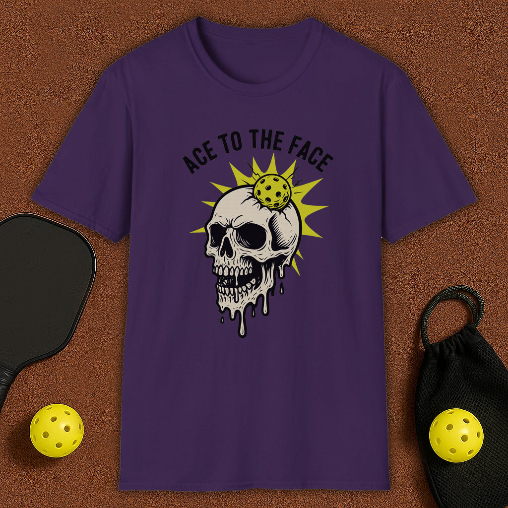 Ace To The Face Pickleball T-Shirt