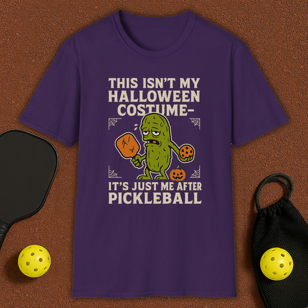 Haloween Costume Pickleball T-Shirt