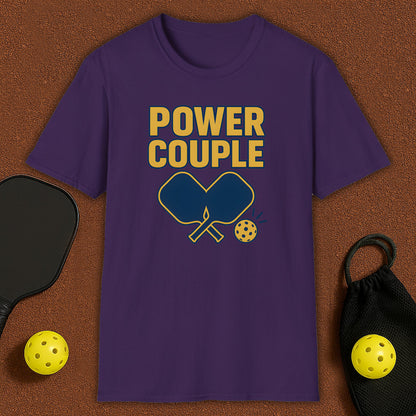 Power Couple Pickleball T-Shirt