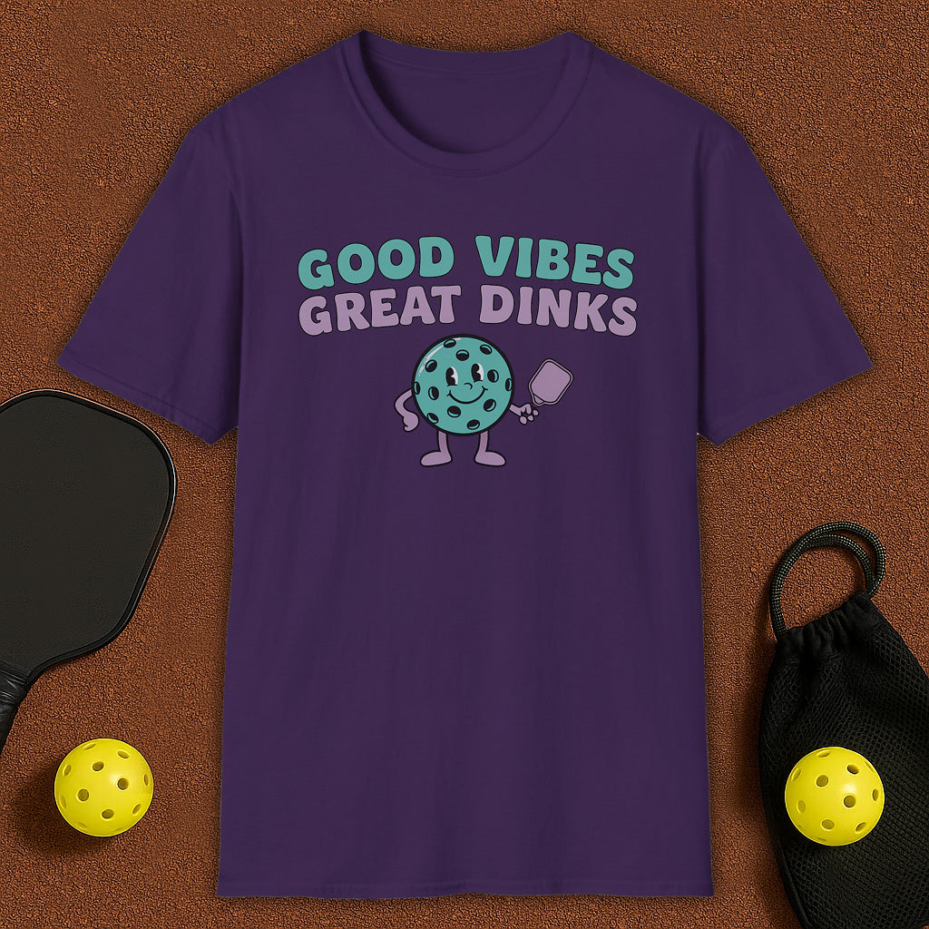 Good Vibes Pickleball T-Shirt
