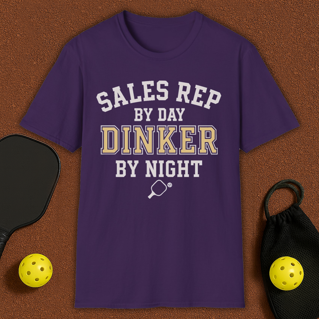 Salesman Dinker Pickleball T-Shirt