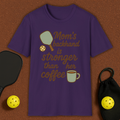 Mom's Backhand Pickleball T-Shirt