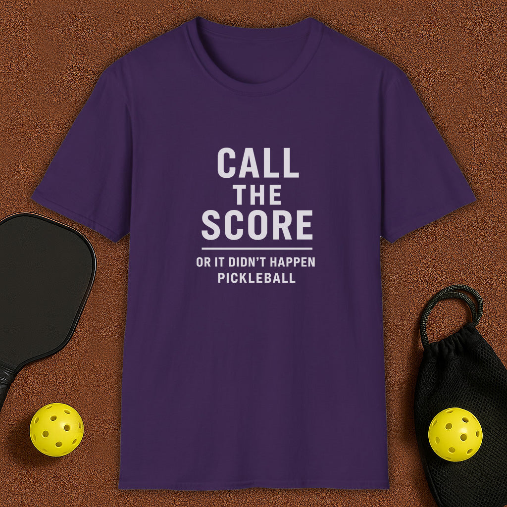 CALL THE SCORE! Pickleball T-Shirt