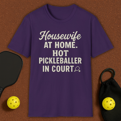 Hot Housewife Pickleball T-Shirt