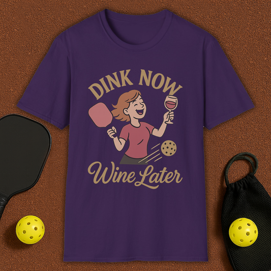 Dinl & Wine Pickleball T-Shirt