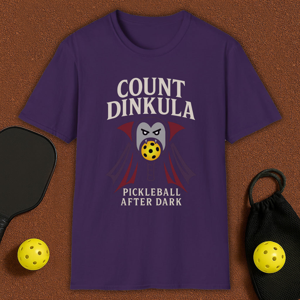 Haloween Dinkula Pickleball T-Shirt