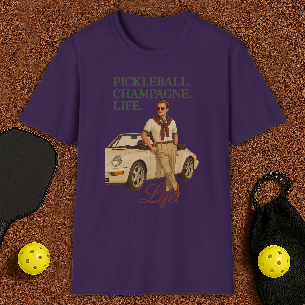 Lifestyle Luxury Pickleball T-Shirt