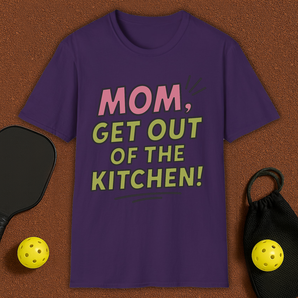 Pickleball Mom Off The Kitchen T-Shirt
