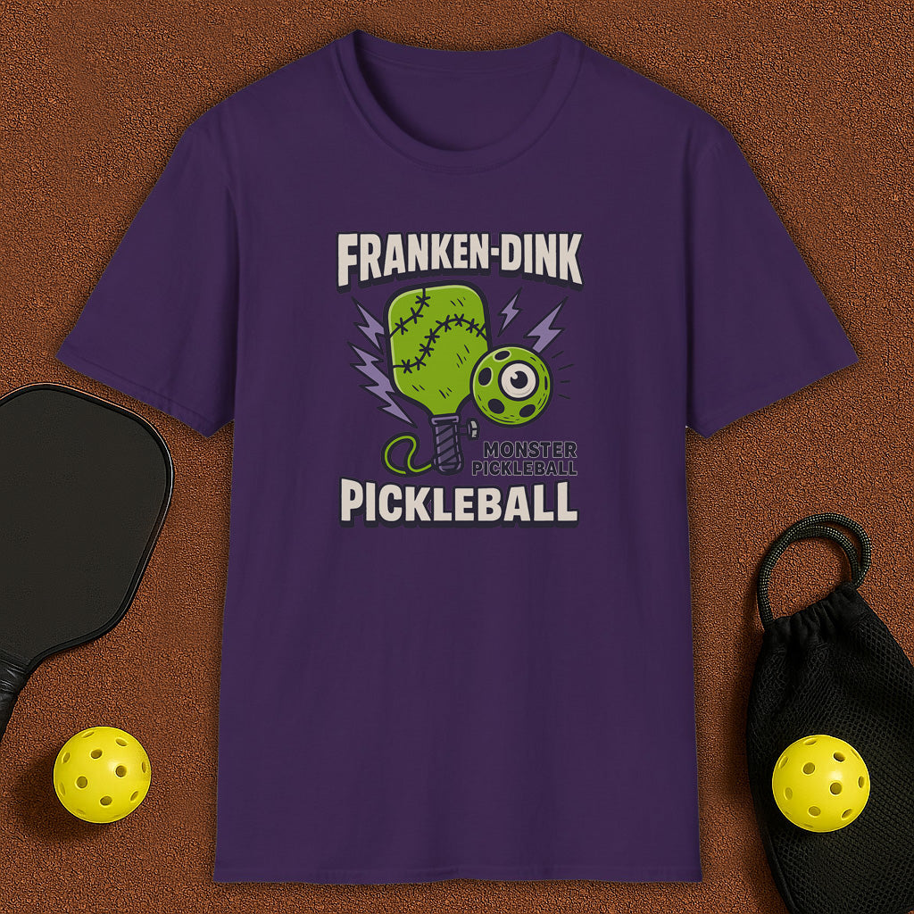 Franken Dink Haloween Pickleball T-Shirt