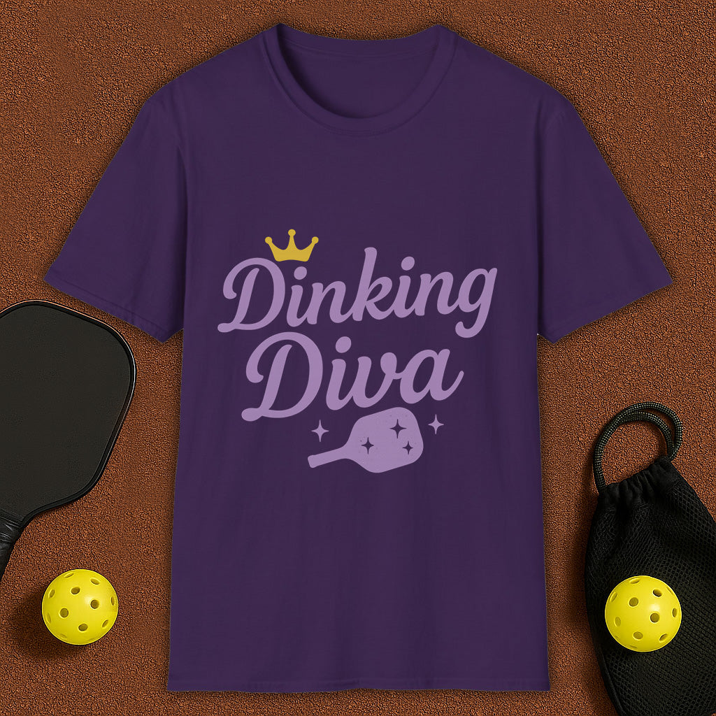Dinking Diva Pickleball T-Shirt