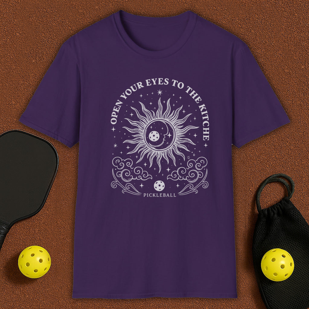 Open Your Eyes Pickleball T-Shirt