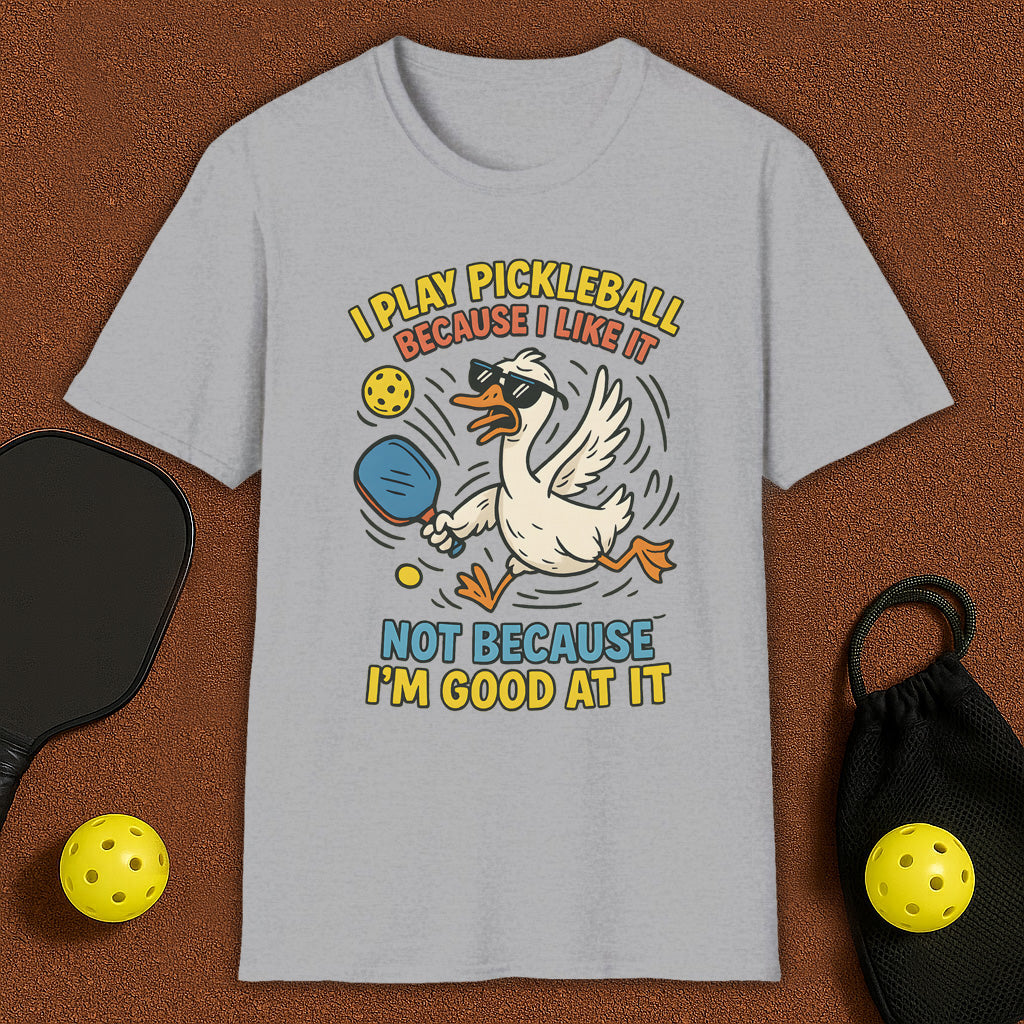 Silly Goose loves Pickleball T-Shirt