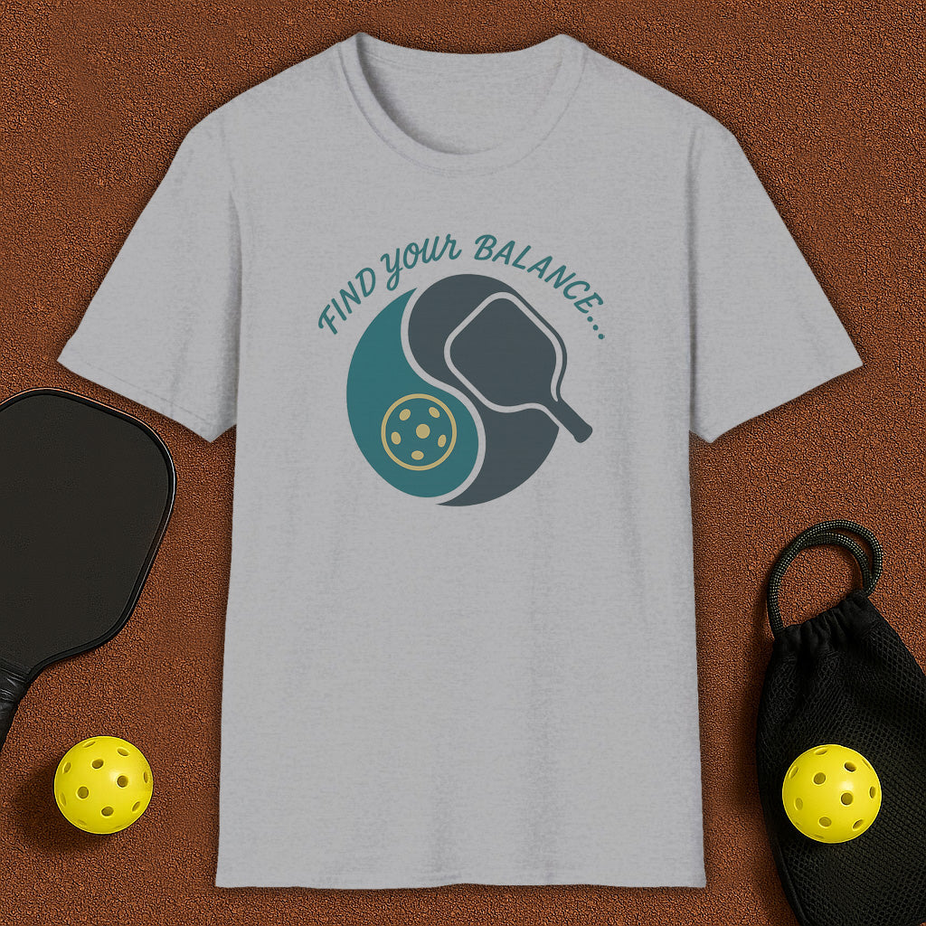 Find Your Balance Pickleball T-Shirt