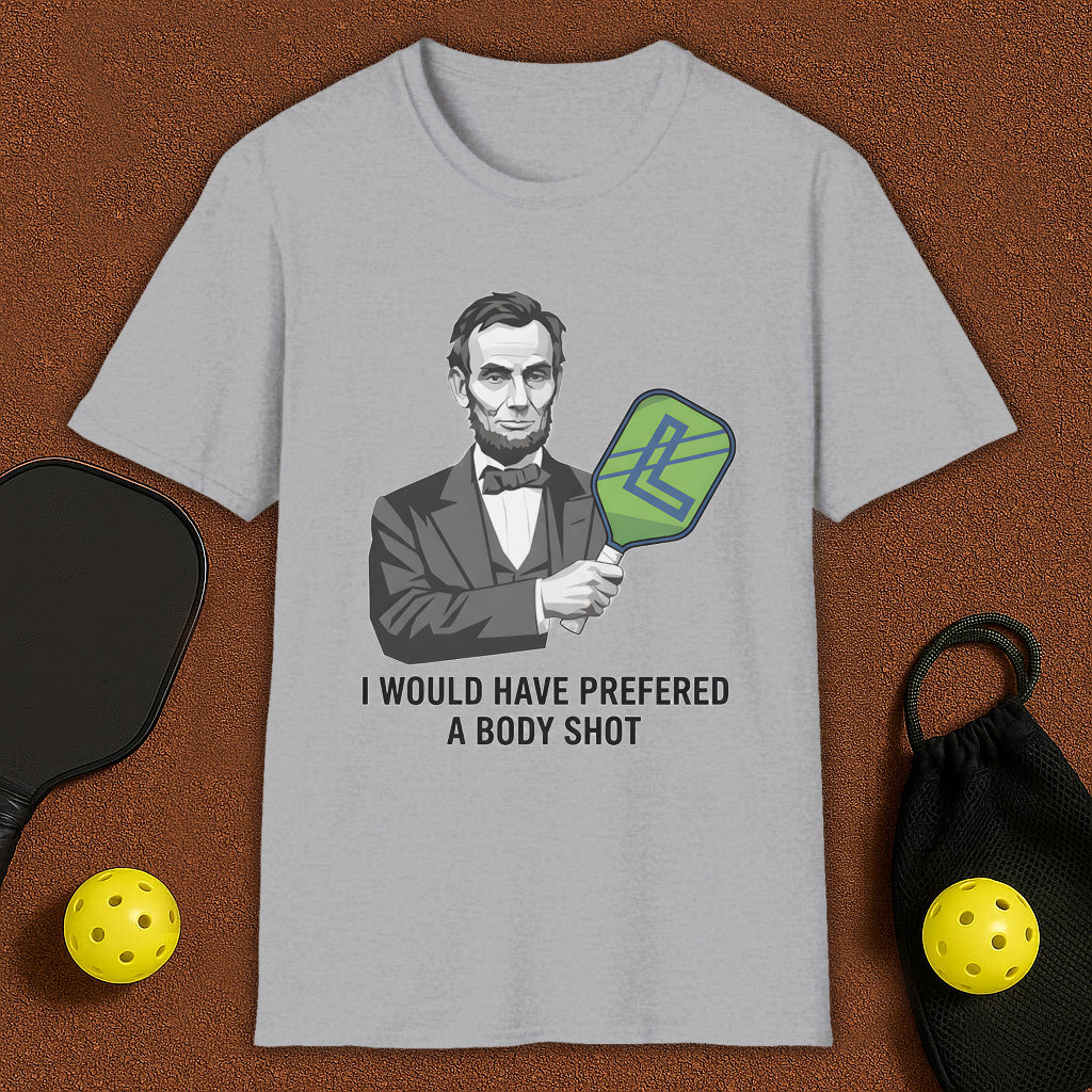 Lincoln Body Shot 2 Pickleball T-Shirt