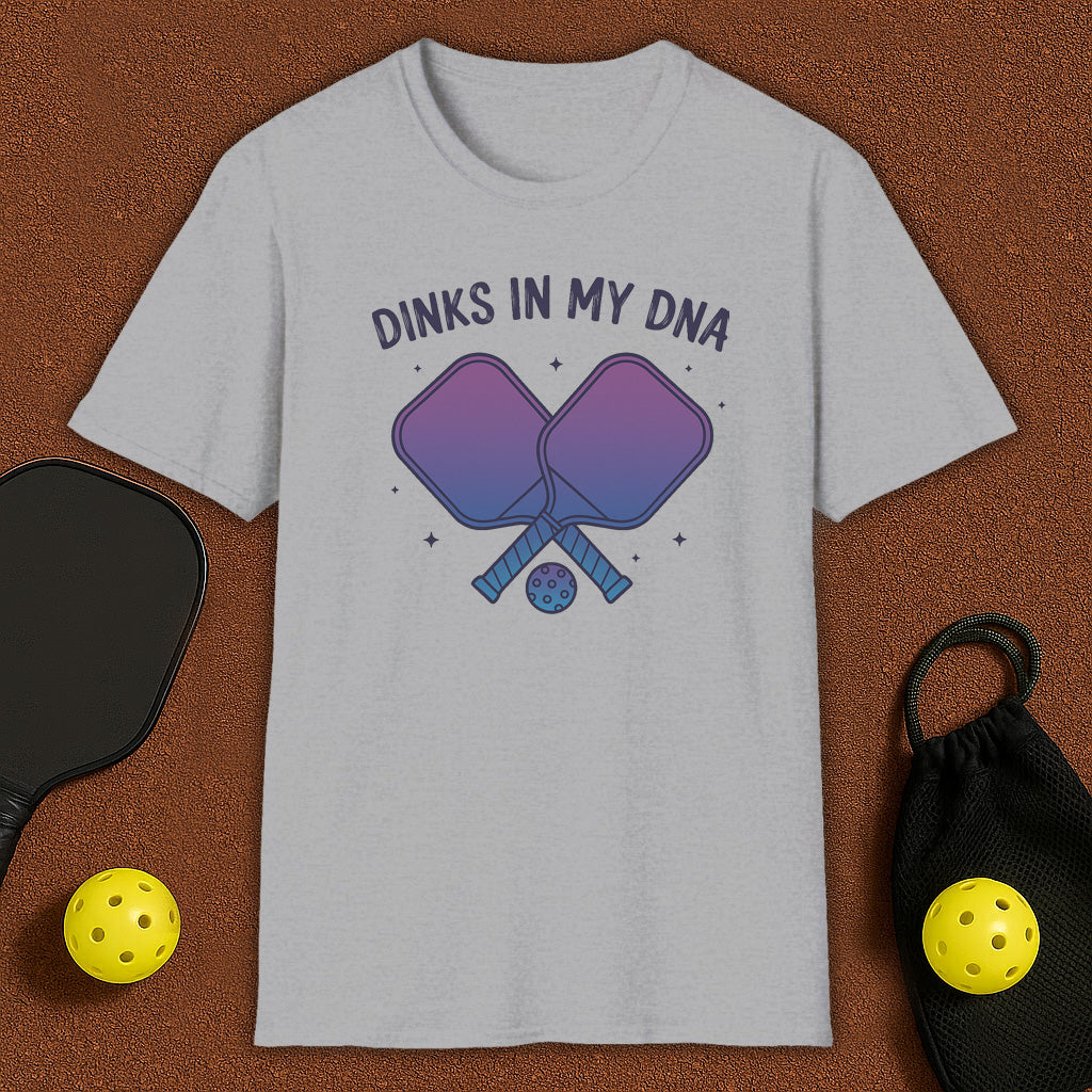 Dinks in My DNA Pickleball T-Shirt