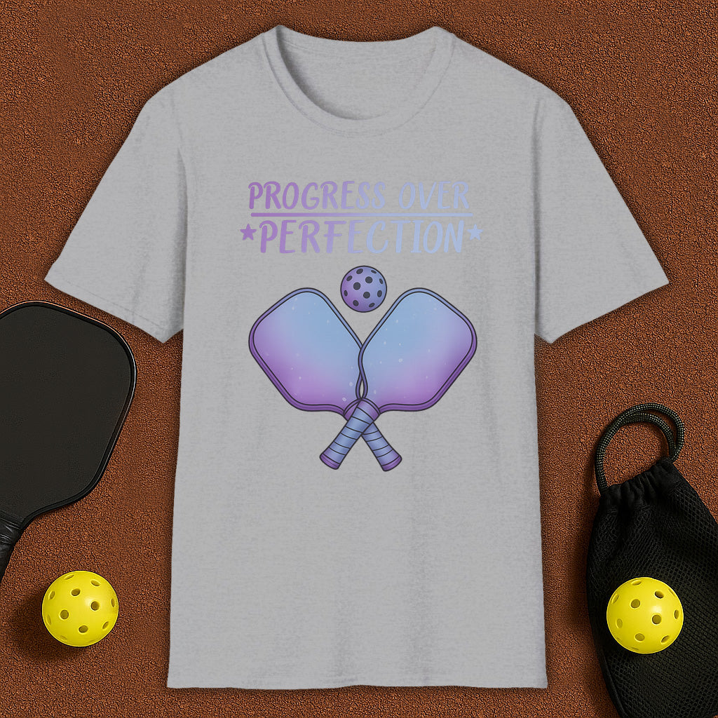 Perfection of Progress Pickleball T-Shirt