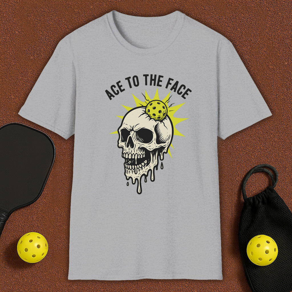Ace To The Face Pickleball T-Shirt